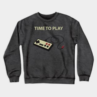 Time To Play Crewneck Sweatshirt